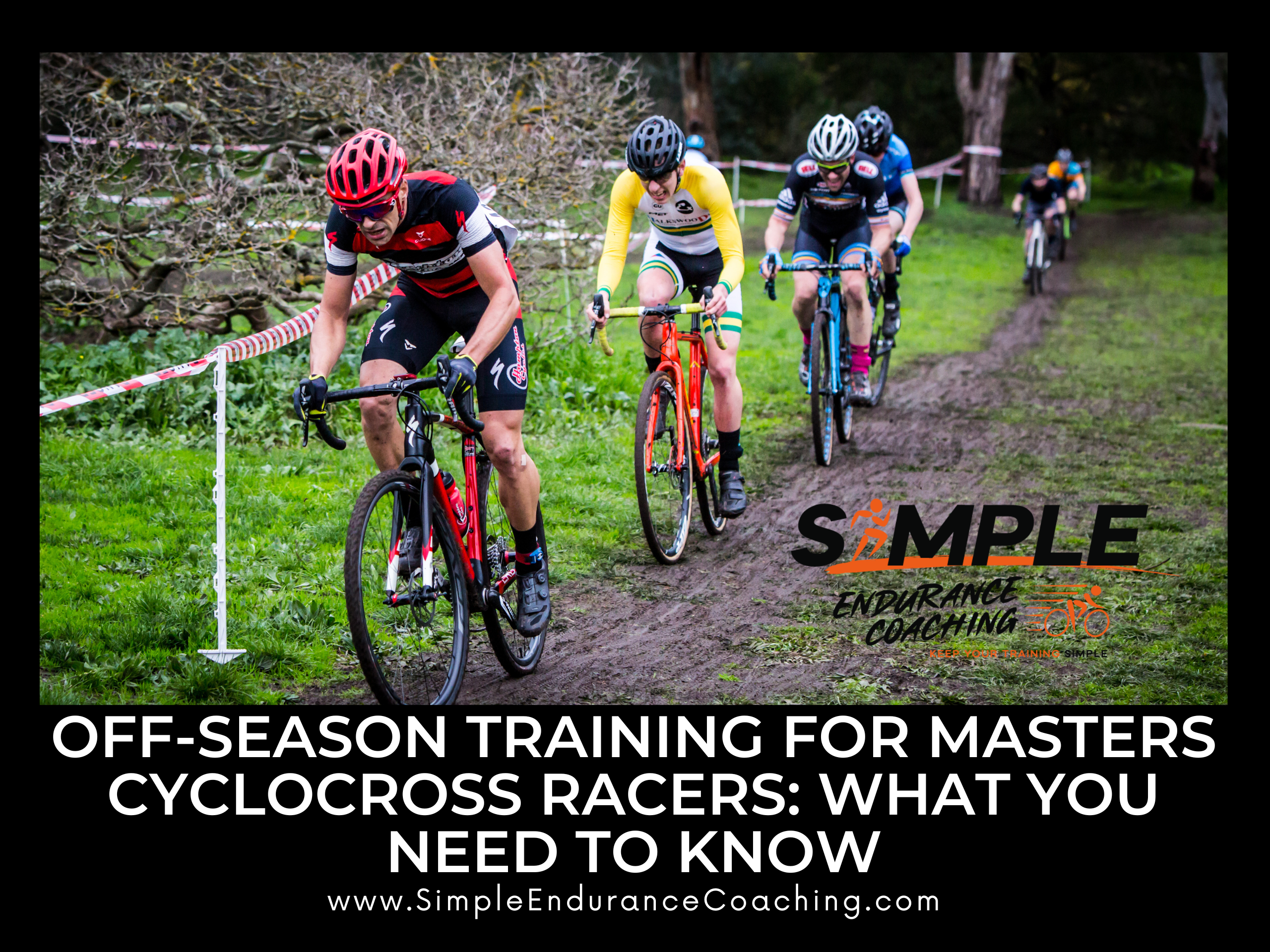 Off-season training for masters (2560 × 1920 px) (1) Off-season training for masters cyclocross racers is the best time to make significant gains for cyclocross, but many cyclists over 50 struggle with maintaining a consistent training load. Here are some tips.