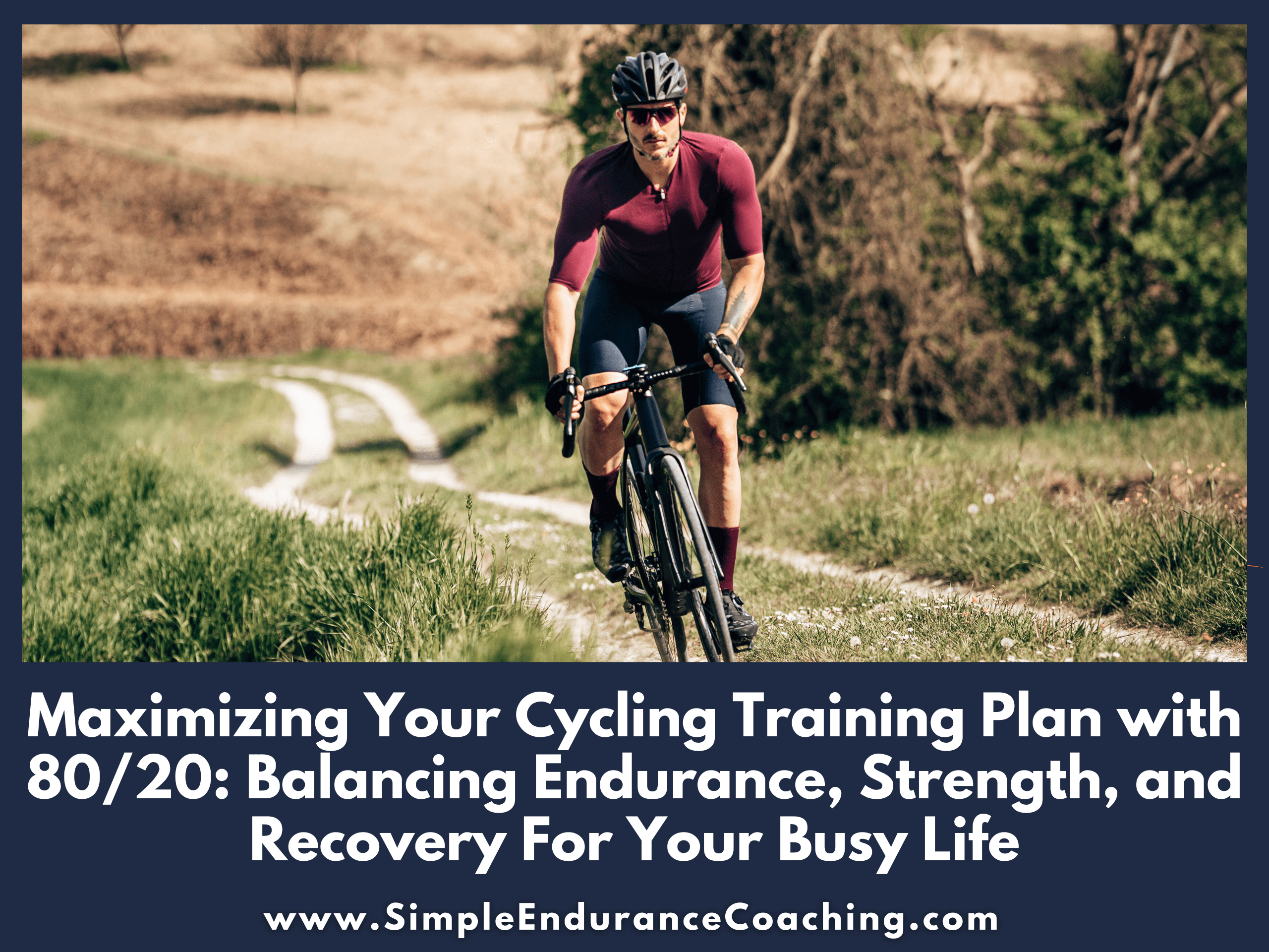 DF 8020 Discover how to integrate endurance riding, strength training, yoga, and intervals into your busy life for effective cycling training and recovery.