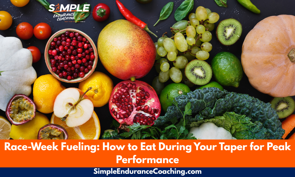 Race Week Fueling How to Eat During Your Taper for Peak Performance