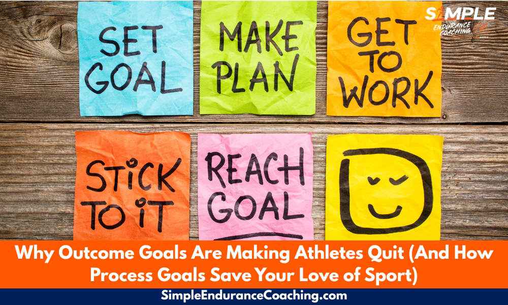 Struggling with outcome goals? Learn how process goals help athletes maintain motivation and love of sport through any result.