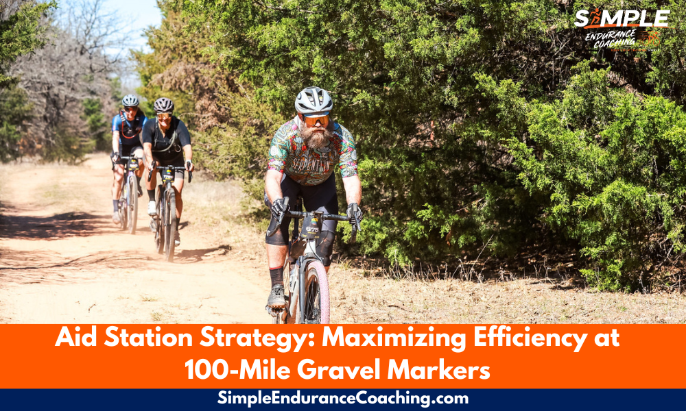 Master aid station strategy for 100-mile gravel races. Learn what to grab, skip, and how to minimize stop time for peak performance.