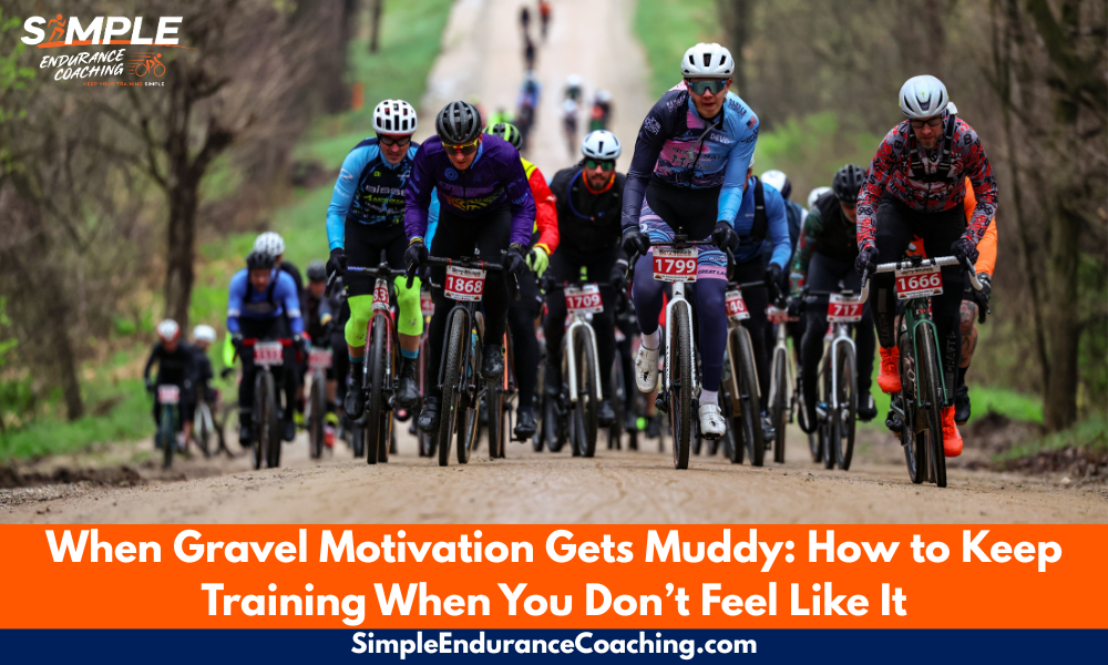 Learn how habits, fueling, recovery, and joy influence motivation for gravel racing—and what to do when your motivation to train is low.