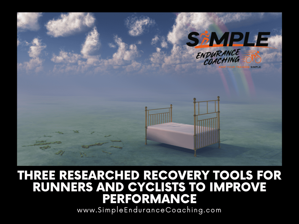 three researched recovery tools for runners and cyclists to improve performance