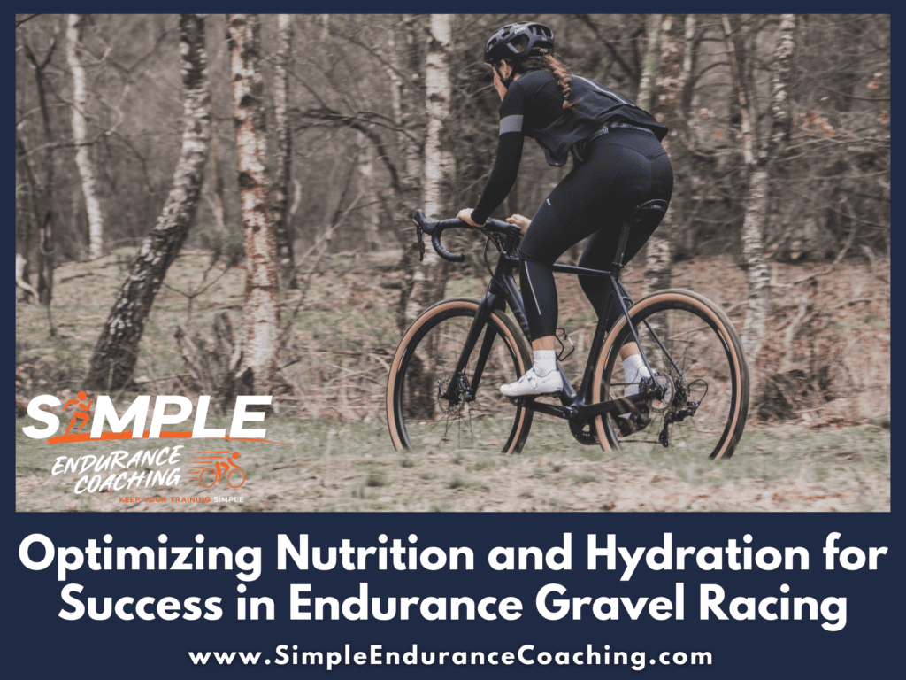 Unlock peak performance in gravel races with our guide on race-day nutrition and hydration strategies for endurance cyclists.