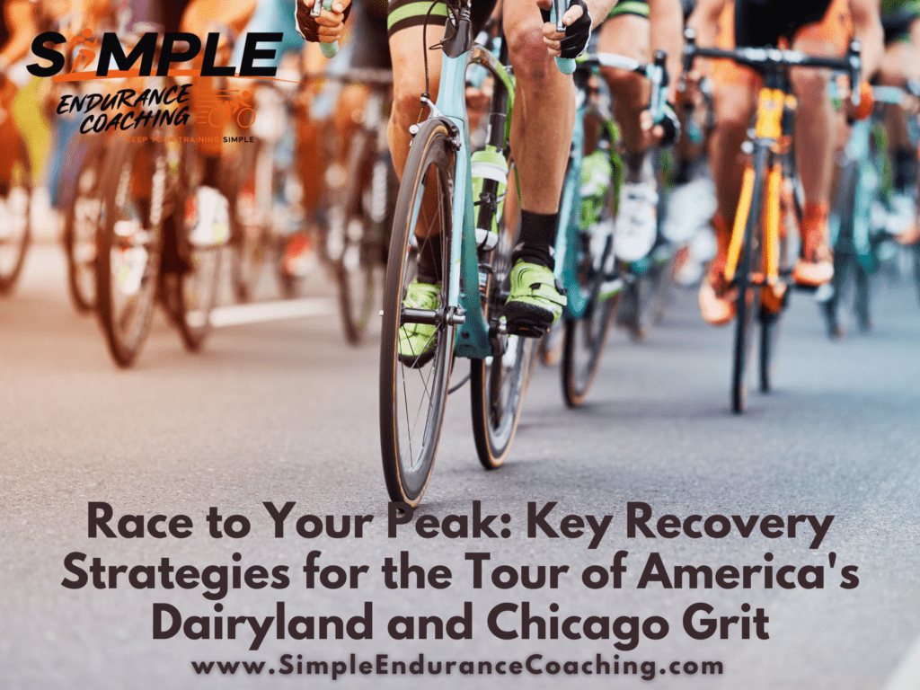 Discover essential recovery tips and strategies for multi-day criterium racing at the Tour of America's Dairyland and Chicago Grit. Maximize performance and stay fresh daily!