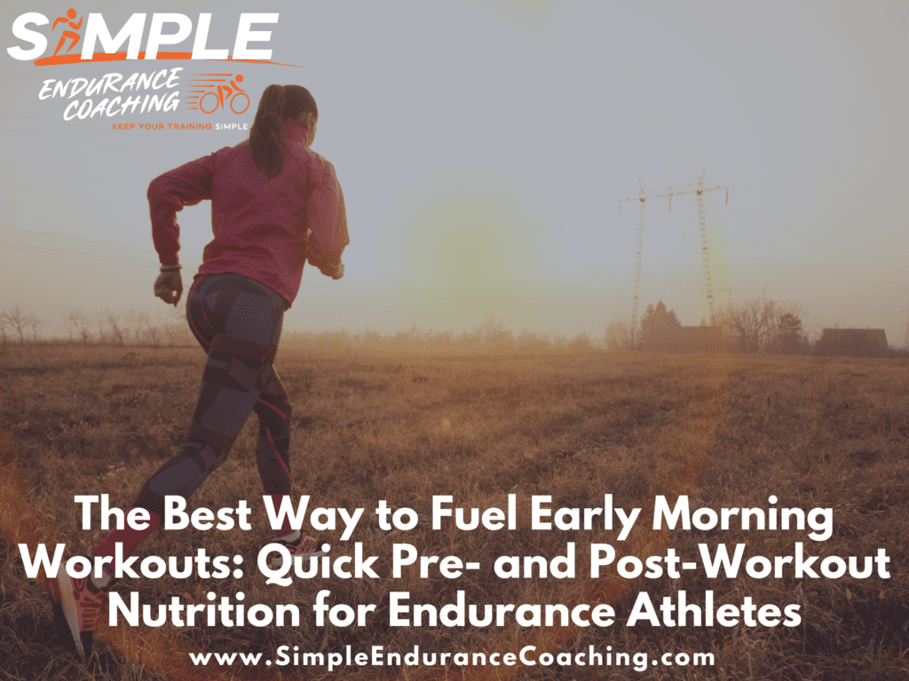 Fuel early morning workouts right with quick, balanced pre- and post-workout nutrition tips. Discover what to eat for energy, recovery, and optimal performance.