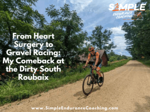 I'm back to gravel racing after heart surgery! Follow my Heart and Gravel Comeback Tour, training, and fundraising for pediatric heart care.